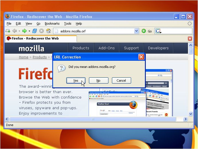 URL Fixer per Mozilla Firefox