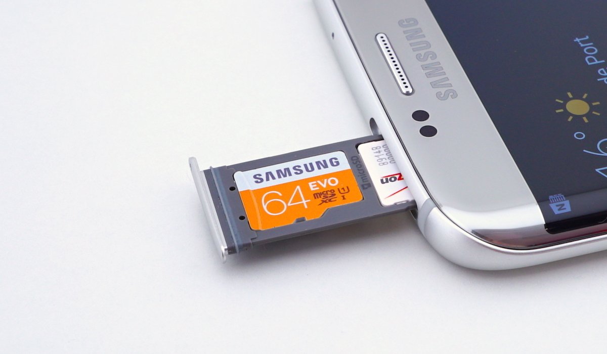 Samsung Galaxy S7 slot micro SD