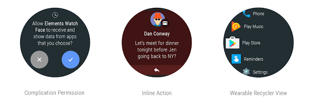 google android wear 2.0 developer preview 3 smart reply