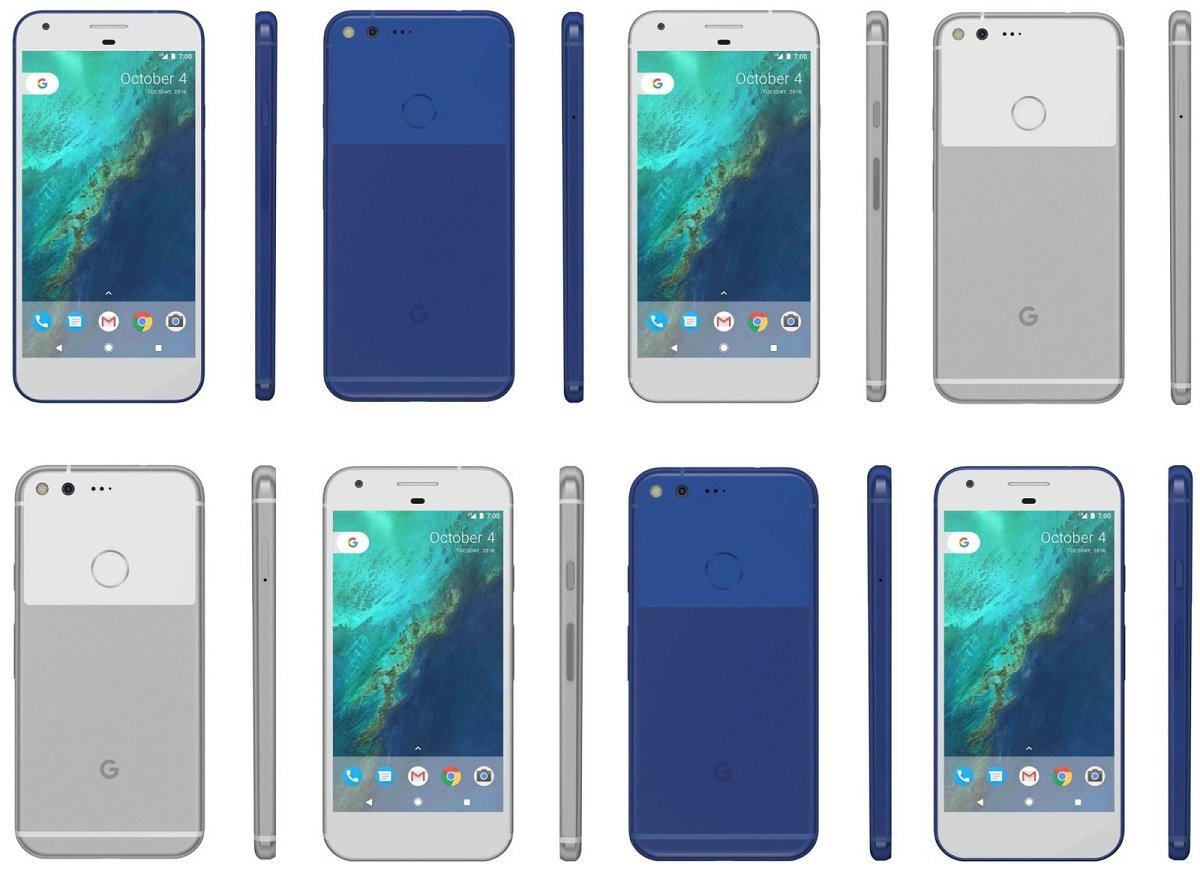 google pixel e pixel xl evleaks