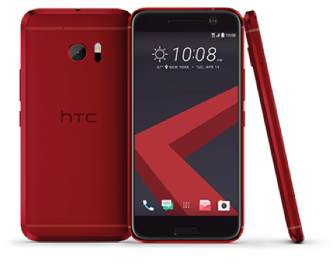 HTC 10 camelia Red