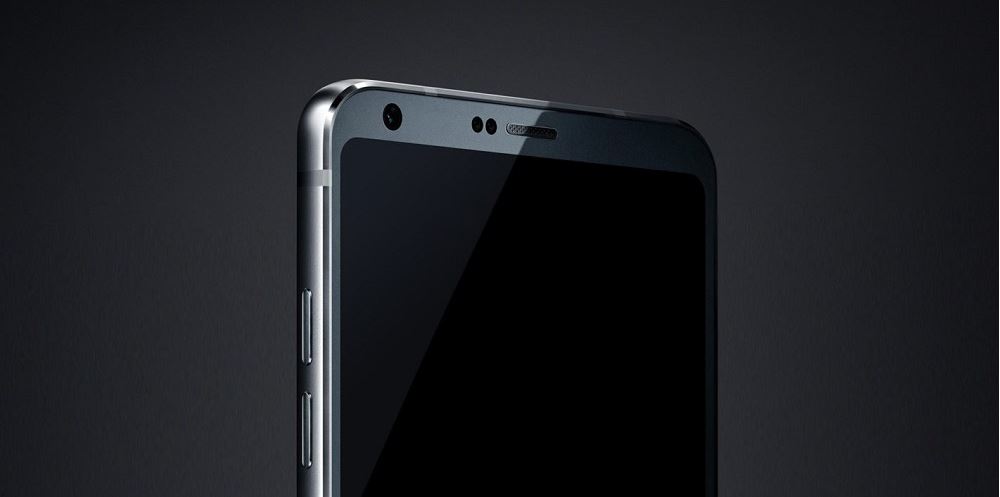 LG G6 render pannello frontale