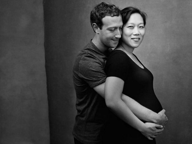 Mark y Priscilla Zuckerberg pronto padres