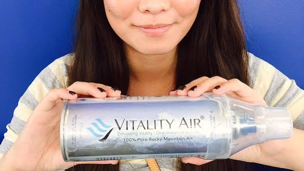 Vitality Air, aria in bottiglia