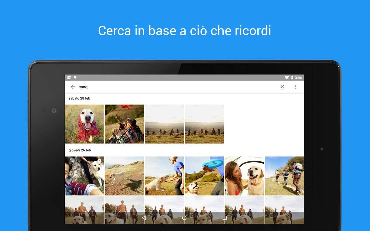 Google Foto, applicazione per Android ed iOS
