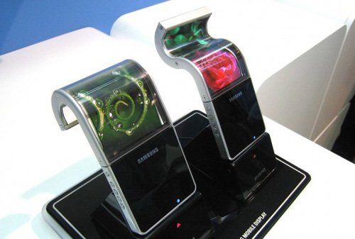 Schermi pieghevoli di Samsung