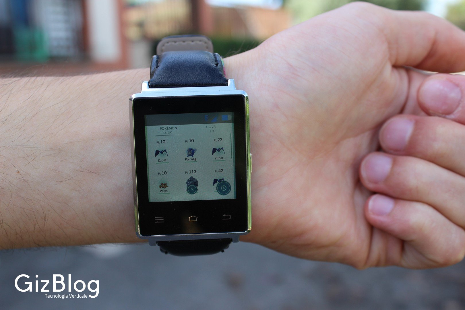 pokemon go samsung watch