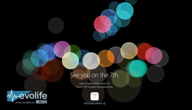Apple invito keynote iPhone 7 7 settembre