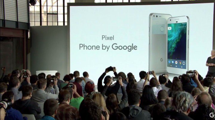 google pixel e pixel xl ufficiali