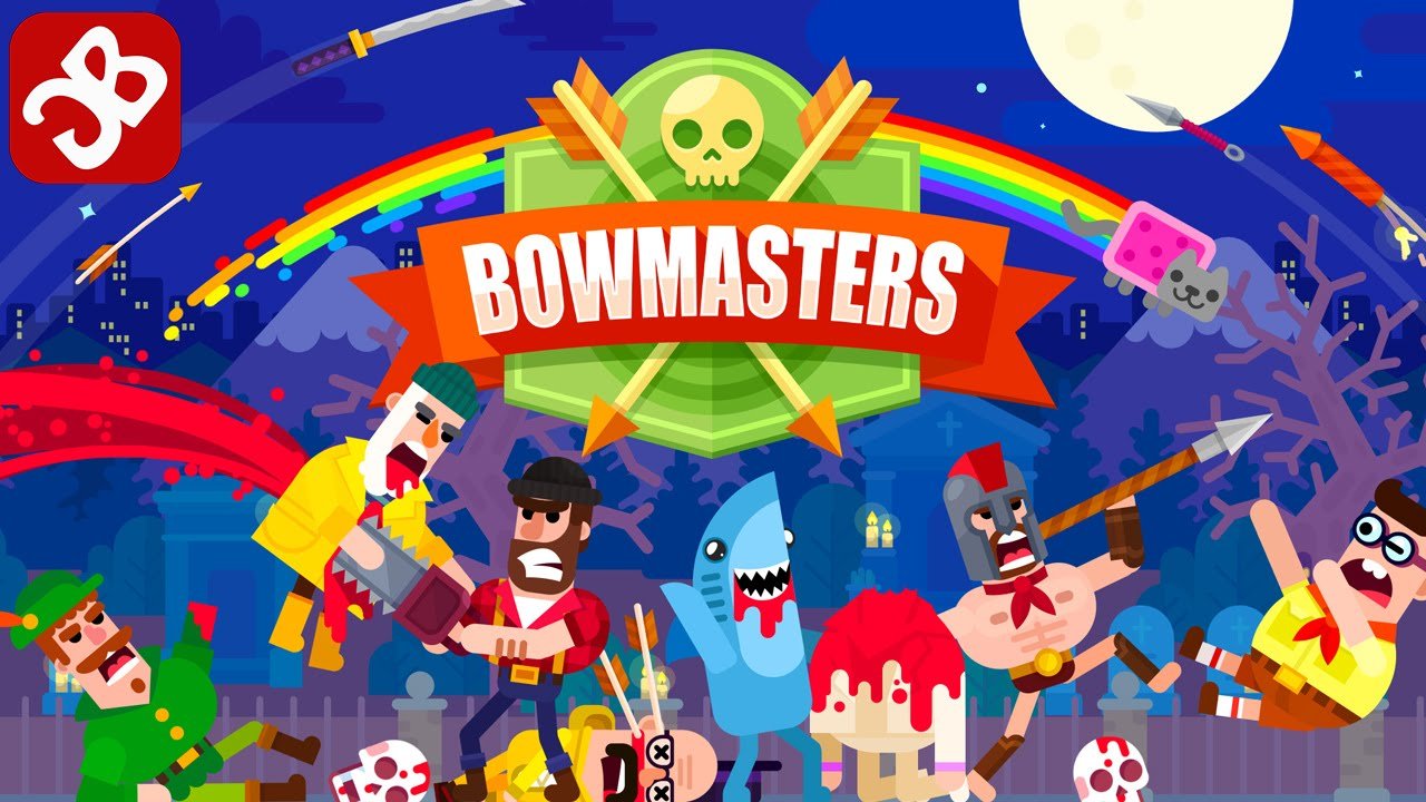 bowmasters mod apk free shopping
