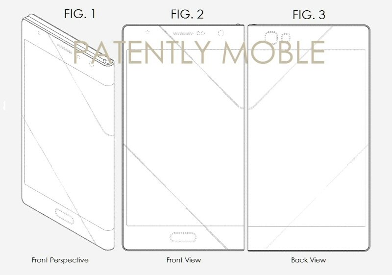 Samsung Galaxy X brevetti design