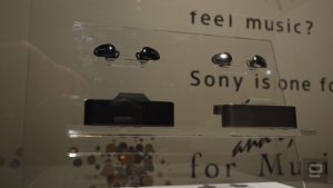 Sony auricolari wireless CES 2017