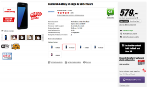 Samsung Galaxy S7 Edge MediaMarkt
