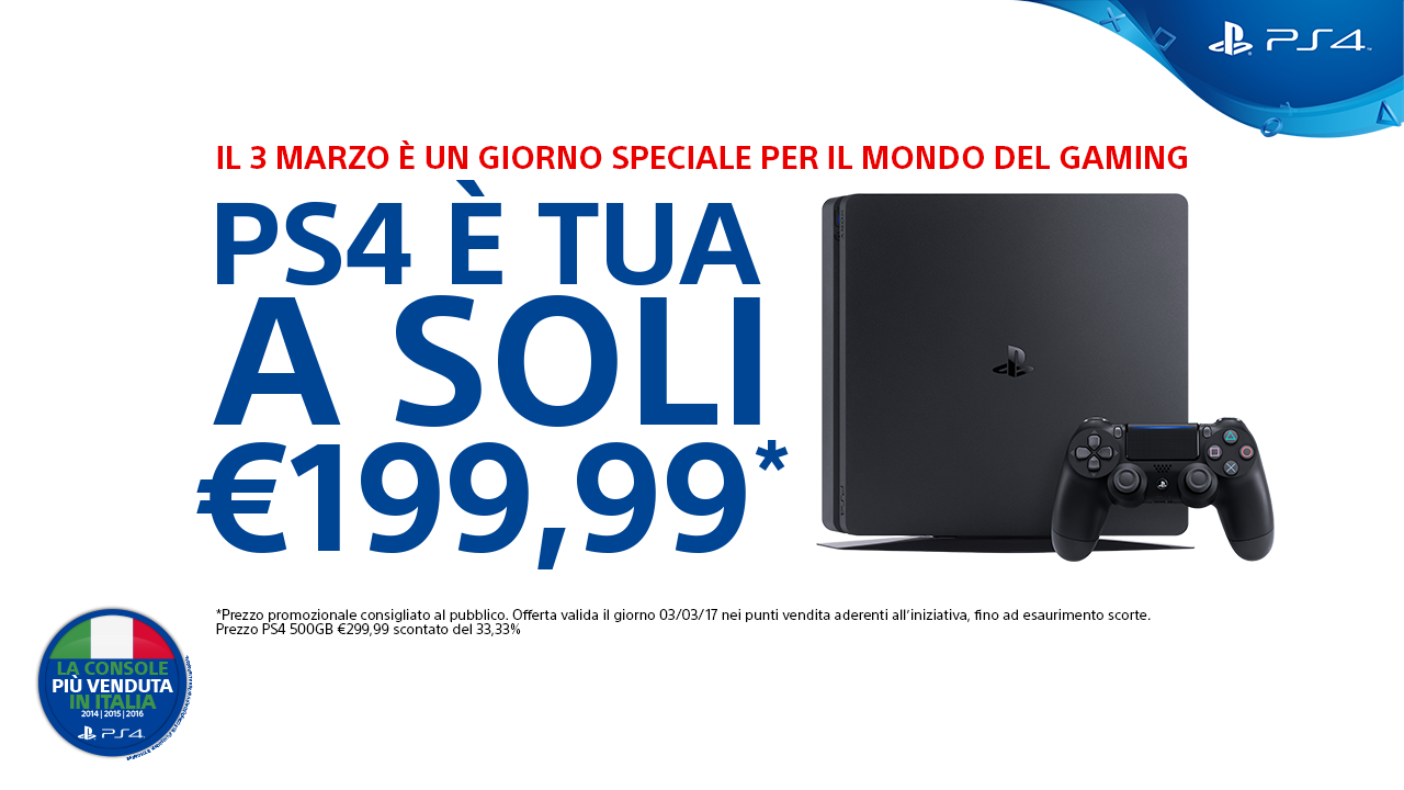 playstation 4 for 199