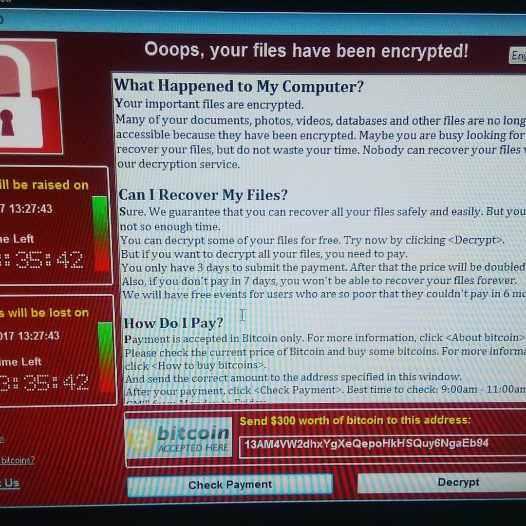 attacco hacker ransomware