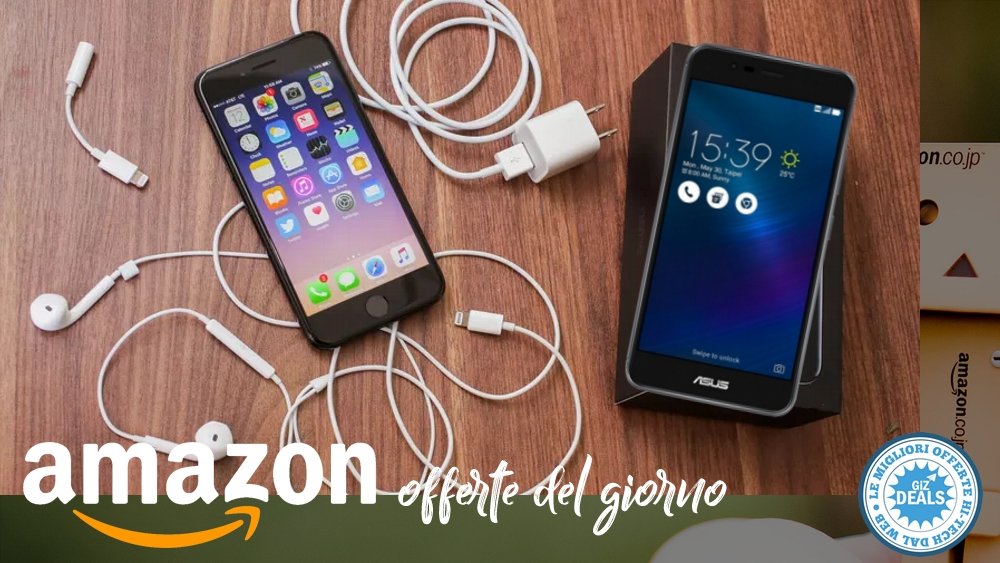 Offerte Amazon iPhone 7 128 GB Asus Zenfone 3 Max SSD
