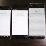 Samsung Galaxy S8+ vs LG G6 vs Huawei P10 benchmark