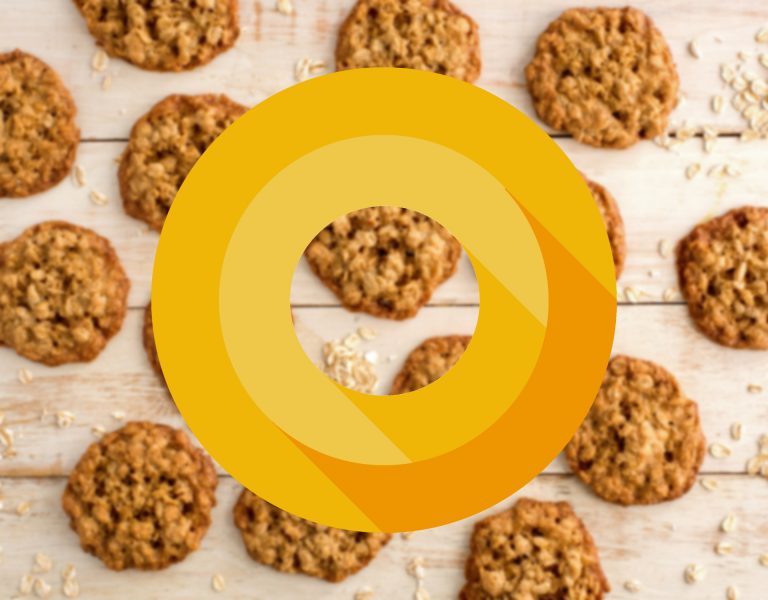 android 8.0 oatmeal cookie