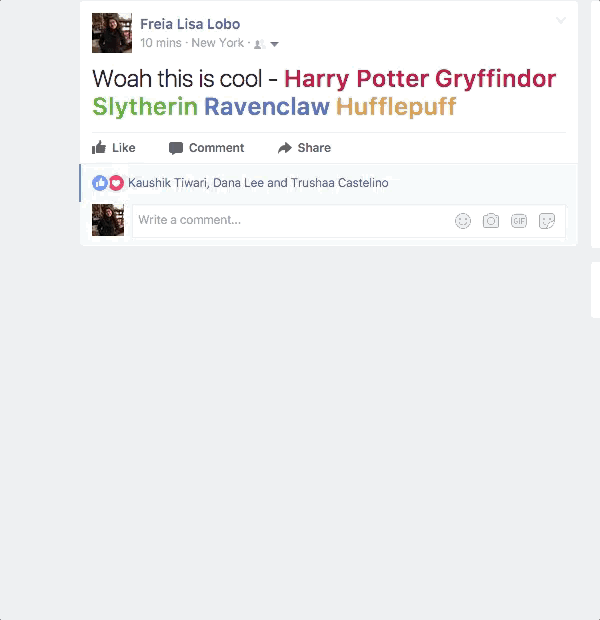 Harry Potter Facebook 20 anni