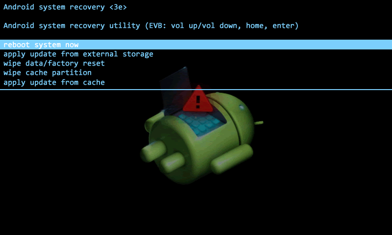 Android stock recovery