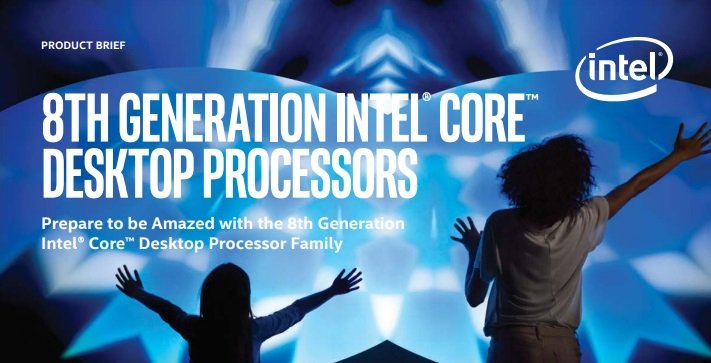 Intel Core 8 th gen Coffee Lake desktop