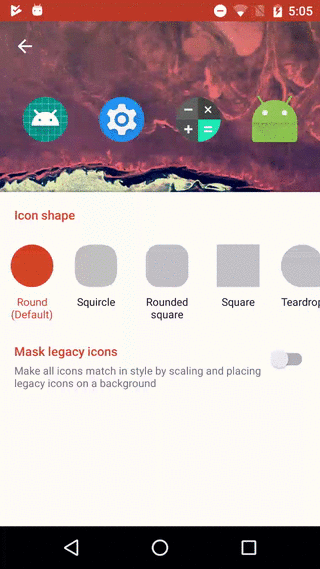 Nova Launcher Adaptive Icon Android Oreo