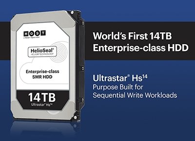 western digital ultrastar hs14 hard disk 14tb