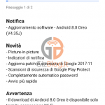 Nokia 8 Android 8.0 Oreo aggiornamento