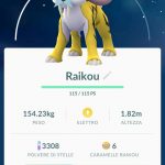 Pokémon GO Raikou Raid