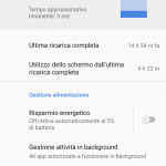 Nokia 8 Android 8.0 Oreo Batteria