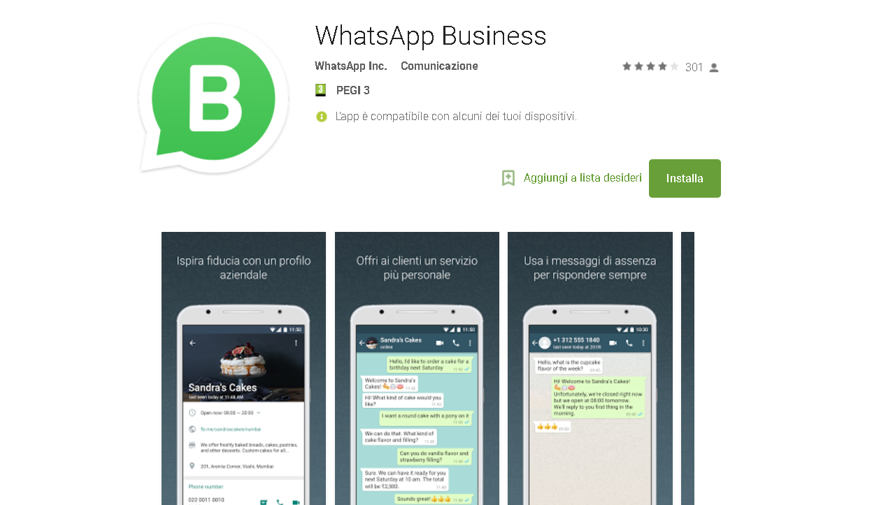 whatsapp business app download