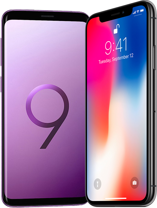 samsung-galaxy-s9-iphone-x