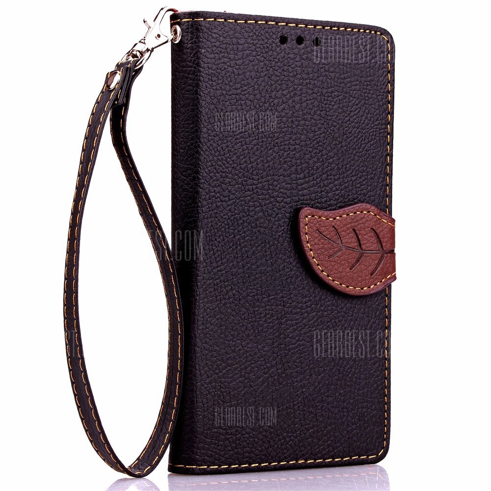Love Leaf Card Lanyard Pu Leather for Asus Zenfone 5