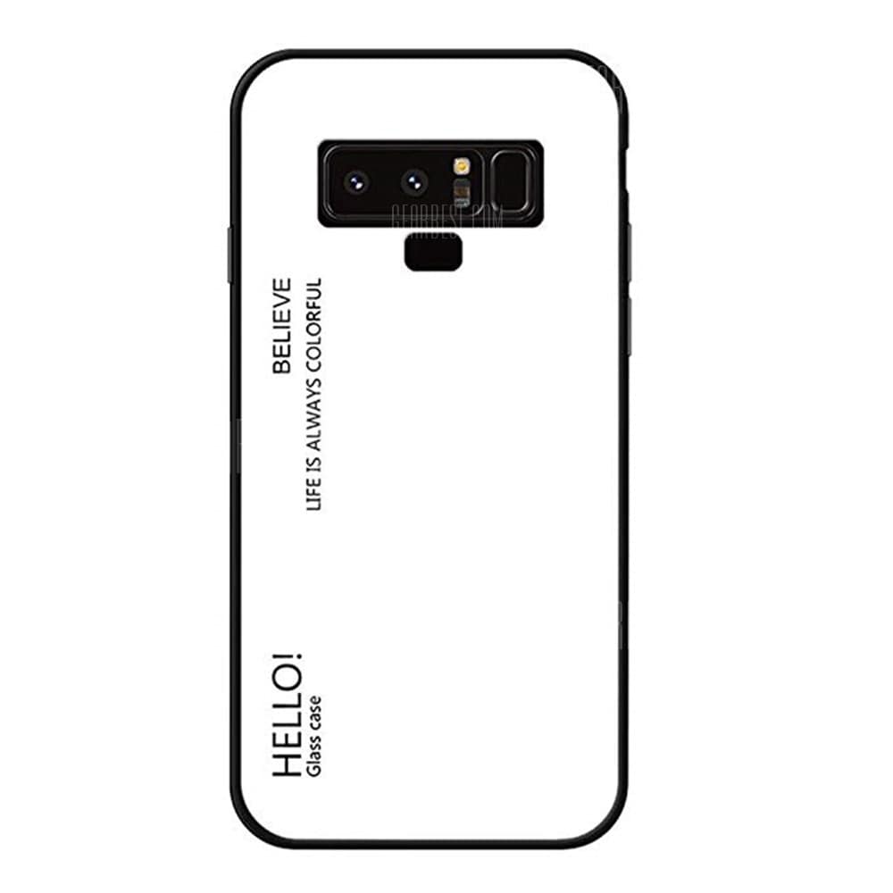 Gradient Tempered Glass Case for Samsung Galaxy Note 9