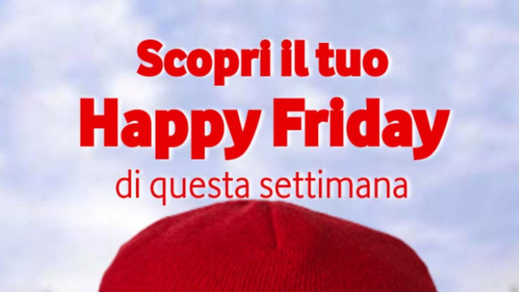 Vodafone Happy Friday logo