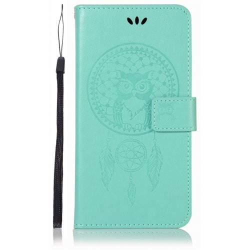 Owl Wind Chimes Wallet PU Flip Leather Cover for Samsung Galaxy A9 2018 Case