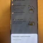 Samsung Galaxy S10 cryptocurrency