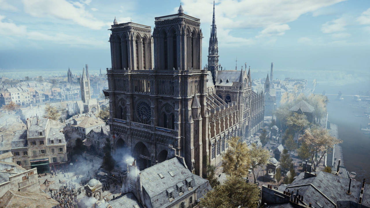 assassin's creed unity notre-dame