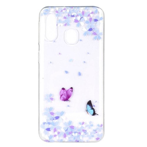 Custodia per cellulare con fiore a forma di farfalla per Samsung Galaxy A40
