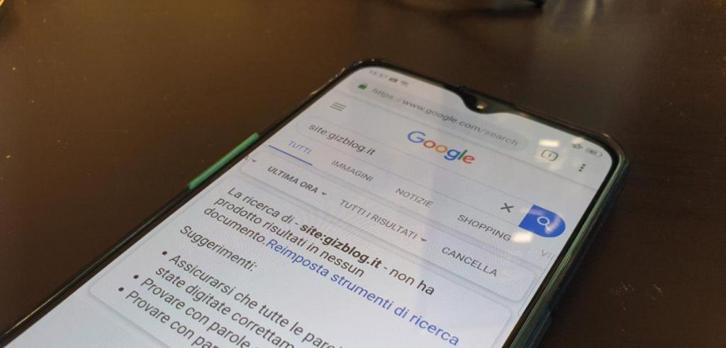 google down 22 maggio