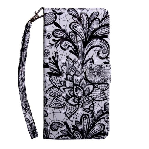 3D Color Painting Wallet Leather Phone Cover for Samsung Galaxy Note 10 Case