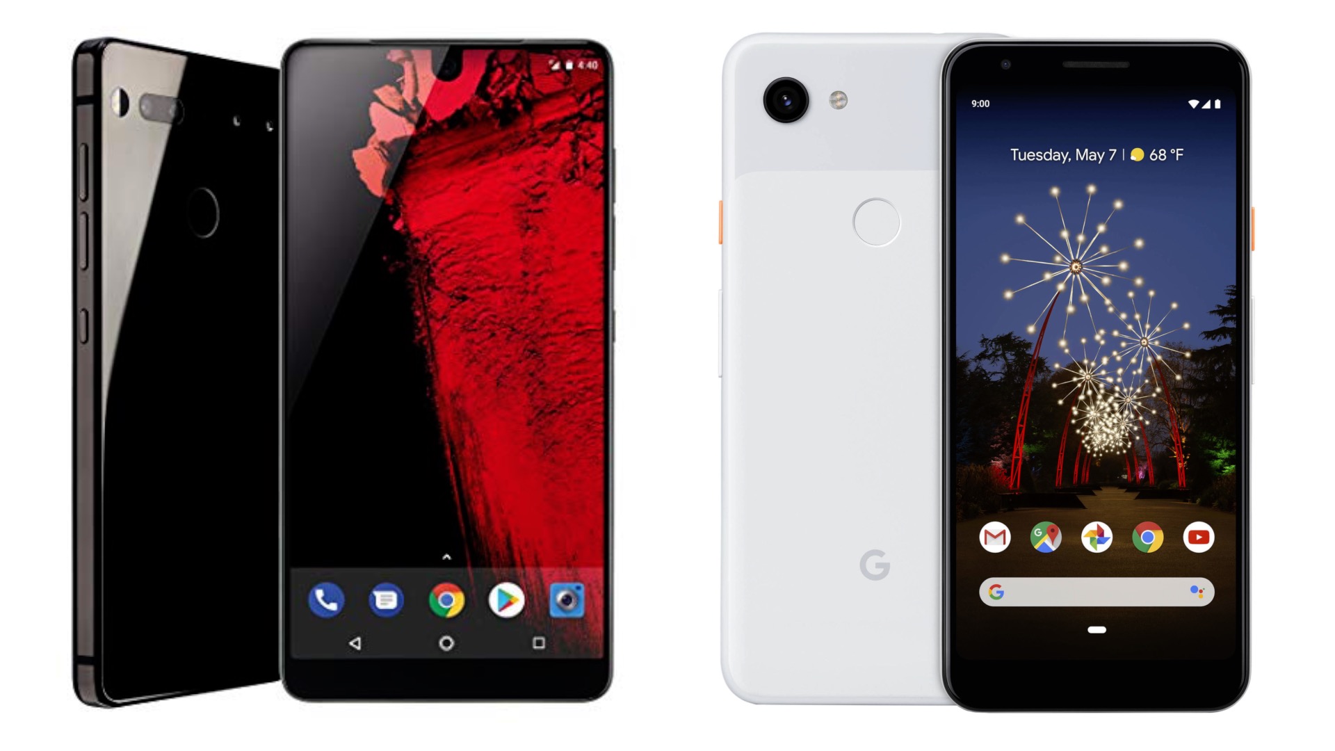 essential phone e google pixel