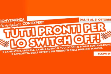 expert volantino switch off tv offerte sconti